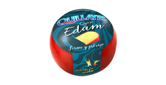 Queso edam bola Quillayes, 300 gr aprox.
