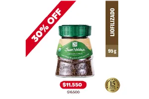 Café Liofilizado Organico 95 g