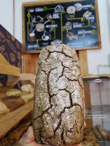 Pan 100% centeno de masamadre vegano