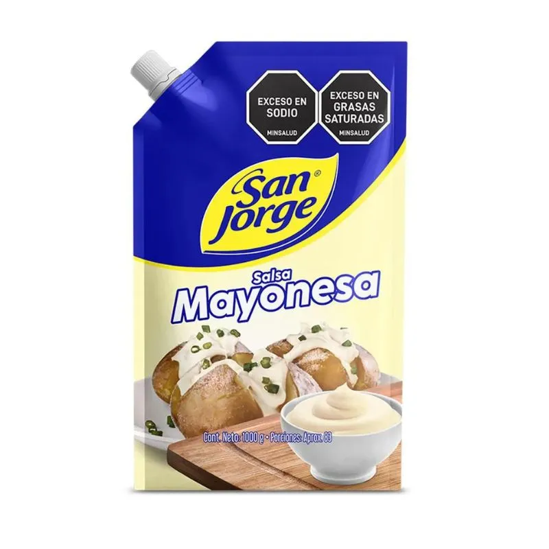 Mayonesa san jorge x 1000 grs doy pack