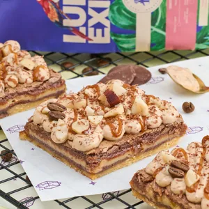 Mocca toffee brownie