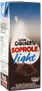 Leche light chocolate soprole 200 ml