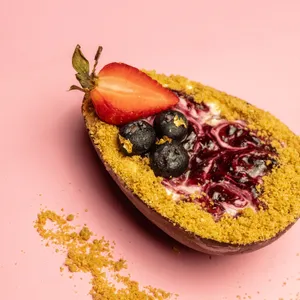 Medio huevo de Frutos rojos