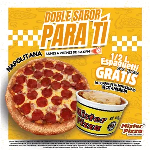 Hora Feliz Napolitano + Espagueti