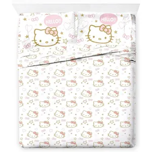 Juego de sábanas Hello Kitty