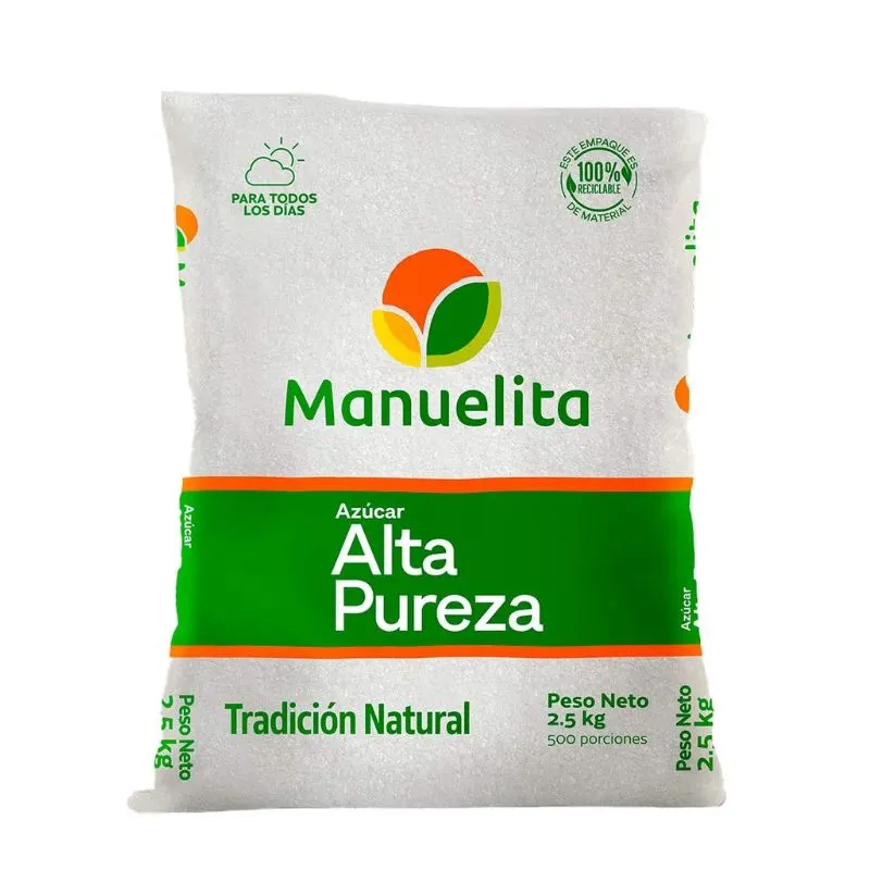 AZUCAR MANUELITA ALTA PUREZA 2500G