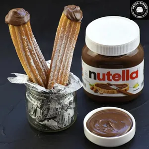 2 Churros Relleno de Nutella