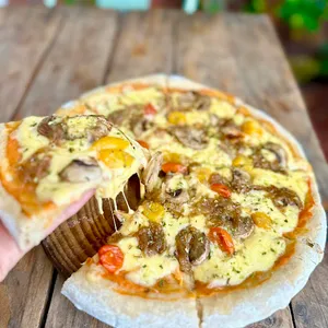 Pizza La Veganísima para 2 Personas APLV, Sin Soya