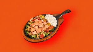 Teppanyaki De Salmón