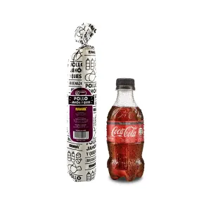 Pack (Enrollado De Pollo Jamón Queso Tambo + Gaseosa Coca Cola Sin Azúcar 300 Ml)