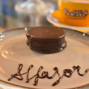 Alfajor de chocolate