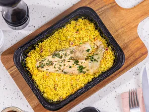 Merluza con Cous Cous