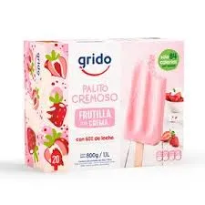 Palito frutilla crema
