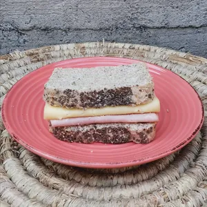 Planchadito jamón y queso