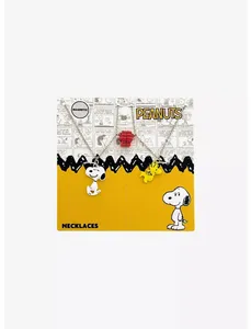 COLLAR DE ACERO X 2-  SNOOPY