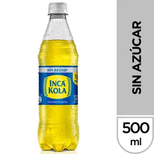 Inca Kola sin azúcar 500 ml