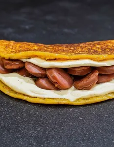Cachapa + Chorizo parrillero🔥