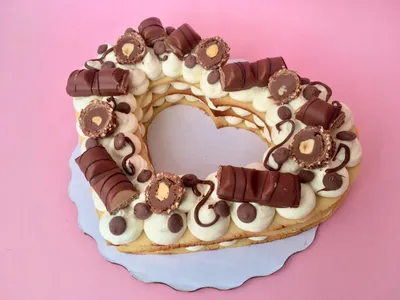 Pastel de corazón