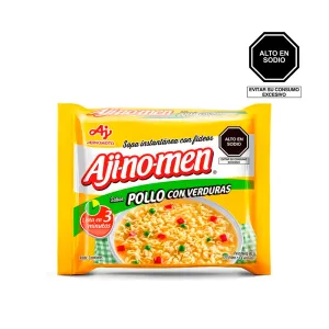 Sopa Ajinomen Sabor Pollo con Verduras 80 gr