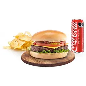 Hamburguesa con Queso Combo SKU 17785