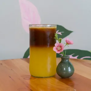 Espresso tonic naranja