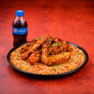Combo Arroz al Wok + Alitas x 4 + Pepsi