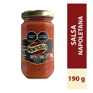 SALSA MONTICELLO 190G NAPOLETANA