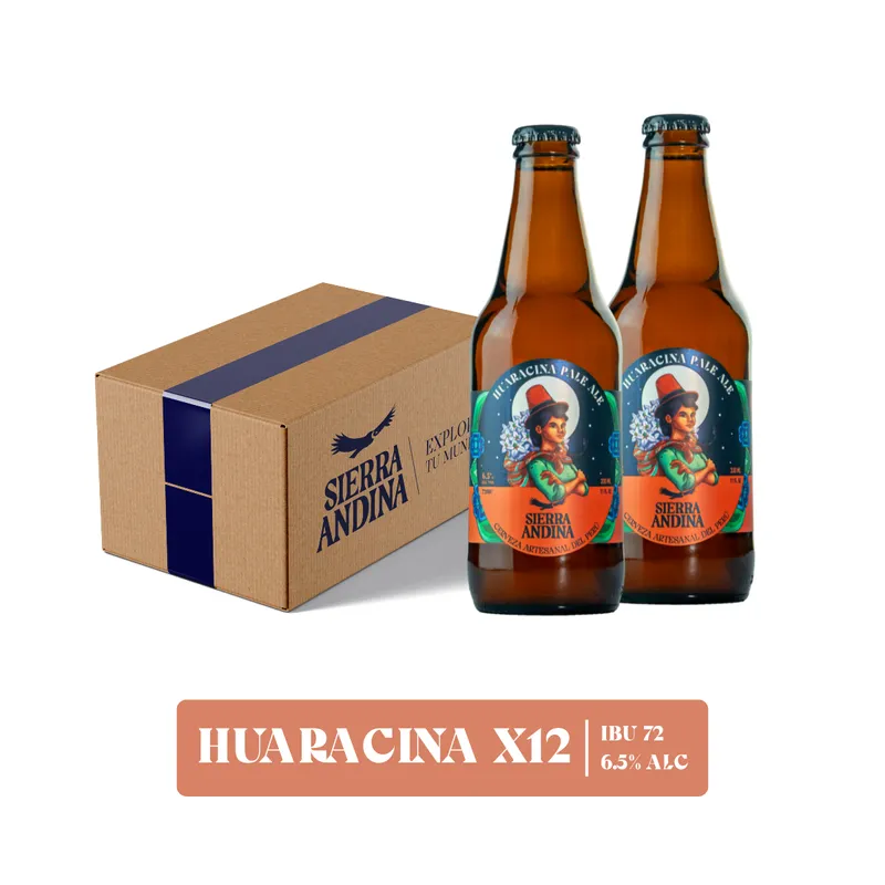 12 pack Huaracina Pale Ale