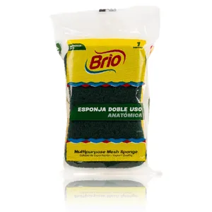 ESPONJA BRIO DOBLE USO ANATOMICA 1UNI