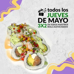 Promo 3x2 Acevichados Roll