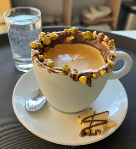 Affogato Zía pistacho (Premium)
