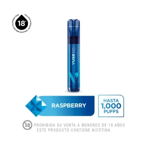 Vuse Go Vapeador Raspberry 1,000 puffs