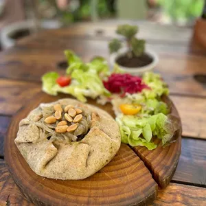 Quiche Integral Espinaca y Choclo Vegano