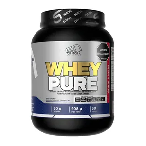 PROTEINA WHEY PURE FRESA  908GR TARRO