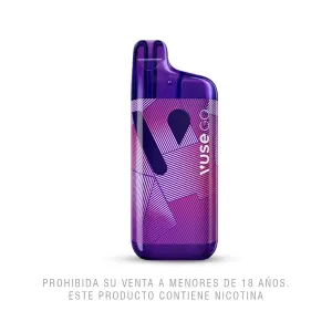 Vapeador Electrónico Vuse Go Con Nicotina Grape Ice 8000 Puffs X 1 Und