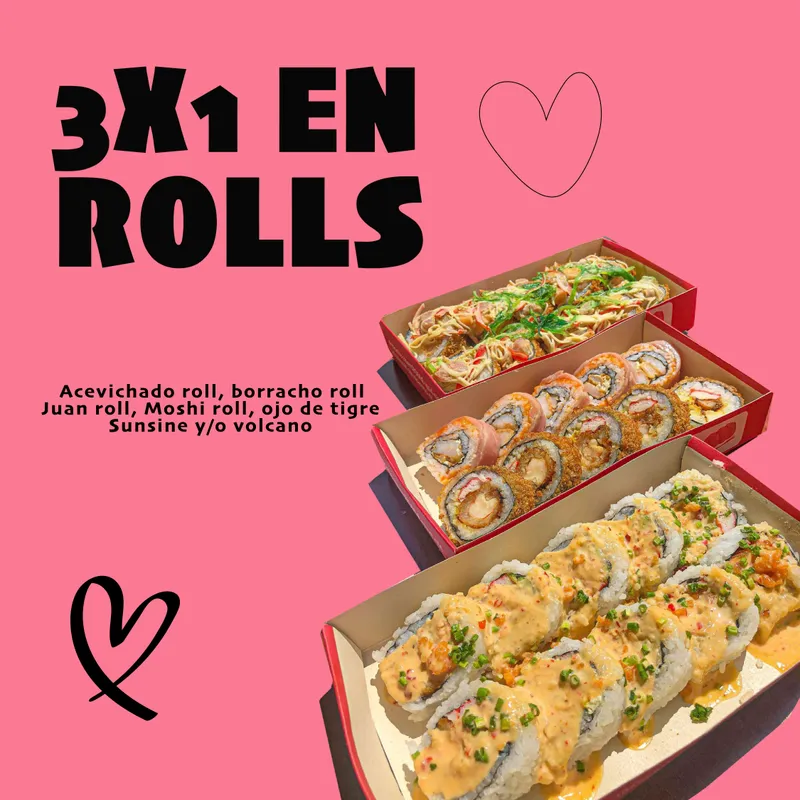 3x2 de los Rolls Top