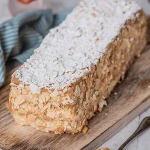 Torta Mil Hojas Manjar Pastelera Frambuesa