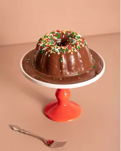 Volcano Cake Pequeño Christmas Edition Relleno de Arequipe