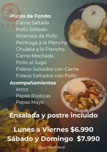 Colación Fin de Semana Festivo