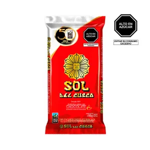 Tableta Para Taza Sol De Cusco Sabor Chocolate Tradicional X 90 Gr