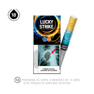Cigarro Lucky Strike Crush Xl X 10 Und