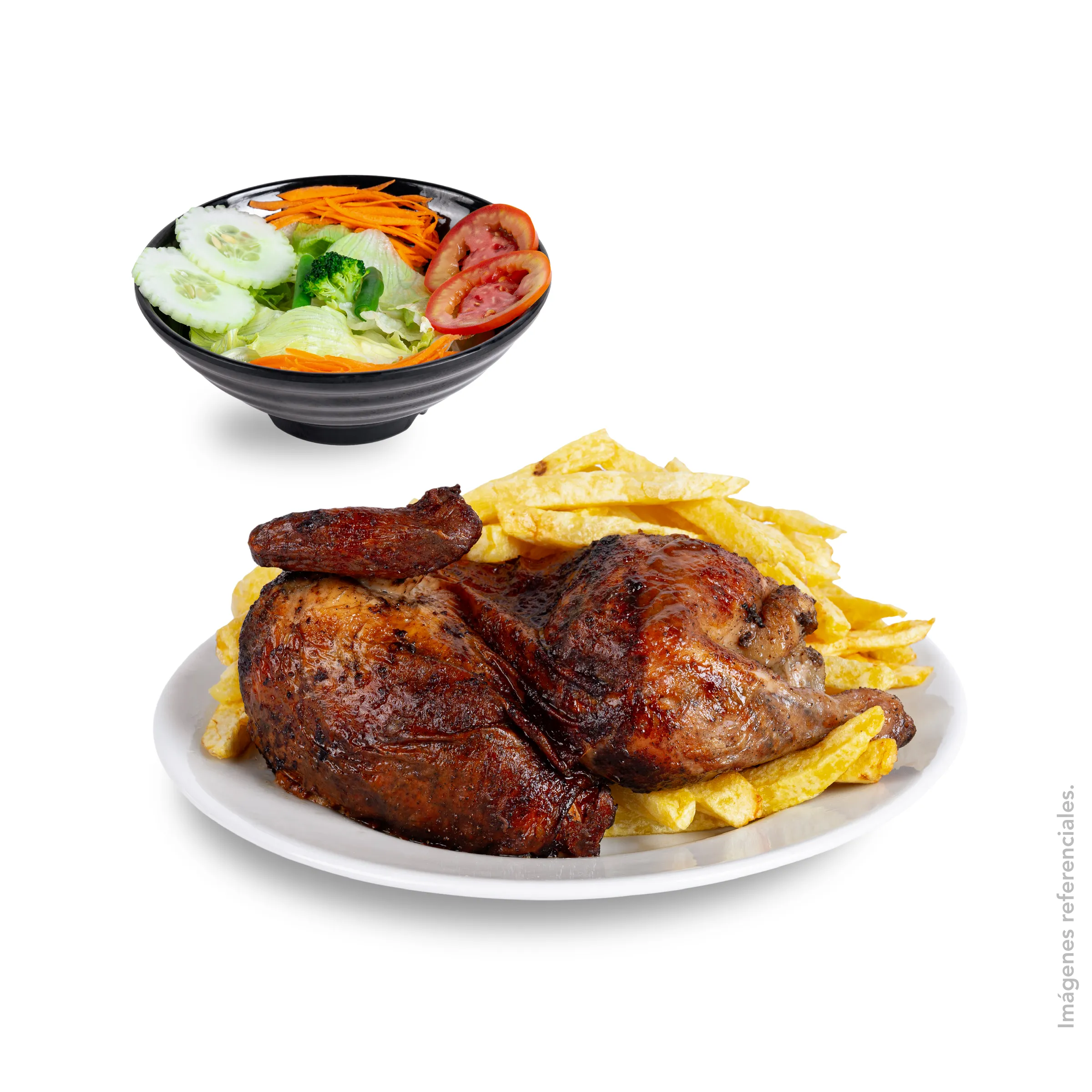 1/2 Pollo a la Brasa - Leña & Carbón | Pasión por el Sabor