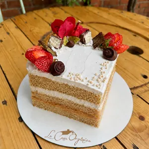 Torta Cuatro Leches Mini (4p) APLV, Sin Soya, Vegana