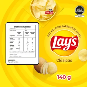 Papas Lays Clásicas x 140 g
