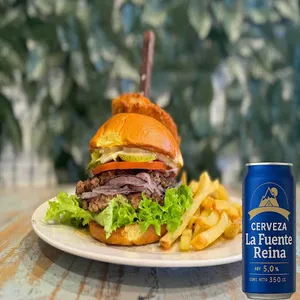 Burger Woowper Doble+ Cerveza Lata