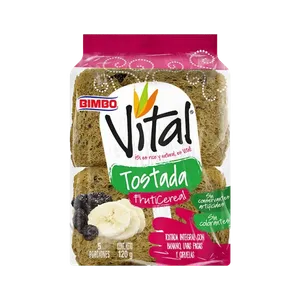 TOSTADA VITAL BIMBO INTEGRAL FRUTICEREAL 120G