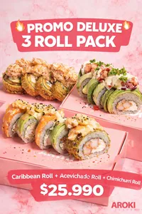 3 Roll deluxe a elección