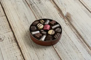 Caja bombón metálica