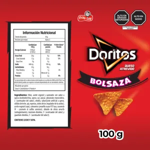 Doritos Queso Atrevido x 100 g
