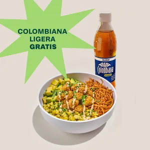 Pollo Crispy + Colombiana ligera